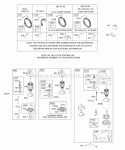Electric Starter Stator Diagram and Parts List for 195707-0124-01  Briggs and Stratton Engine